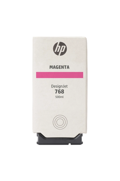 Cartucho De Tinta Hp 768 Magenta Pluk 500ml - 4s5b3a