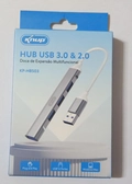 Hub Usb 3 portas 2.0 e 1 porta 3.0 kp-hb503 - knup