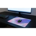 Mousepad Com Infusão De Vidro Fortrek Quickglass Pro Branco