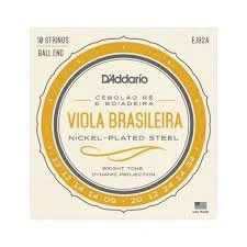 Encordoamento para Viola Brasileira Ej82a - Cebolão Ré / Boiadeira