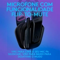 Headset Gamer Logitech G335 Estereo, 3.5mm para PC/ PlayStation/ Xbox/ Switch/ Mobile, Driver 40mm, Preto - 981-000977