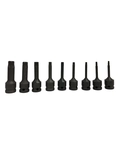 JOGO DE SOQUETE DE IMPACTO TORX 1/2" PROFISSIONAL (9 PEÇAS) - DT01-0092