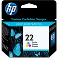 Cartucho de Tinta HP 22 Colorido C9352ab