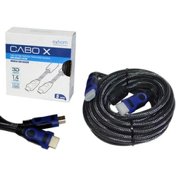 Cabo Hdmi Exbom 5 Metros 1.4V Blindado com FIltro - CBX-H50CM CB0016EX
