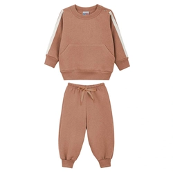 Conjunto Blusão e Calça Moletom Lik Kids - Masculino