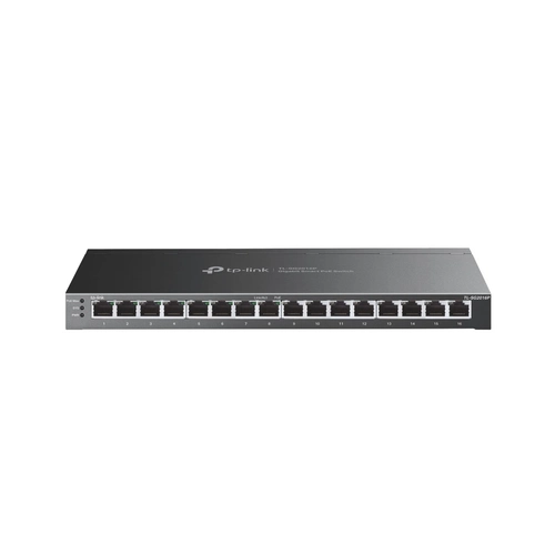 Switch Smart Gigabit Jetstream 16 Portas C/ 8 Portas Poe+ Tl-sg2016p Smb