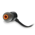 Fone De Ouvido JBL Intra-auricular Com Fio Tune 110 - Preto