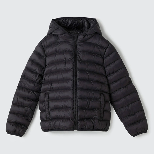 Jaqueta Puffer Preta Hering - Unissex