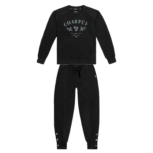 Conjunto Moletom Bordado Lantejoula Charpey - Feminino