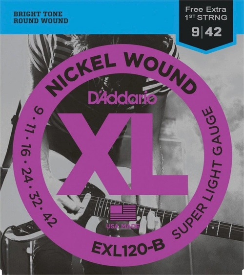 Encordoamento Guitarra Exl120-b .009.042