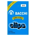 CLIPS N.8/0 GALVANIZADO CX C/25 BACCHI