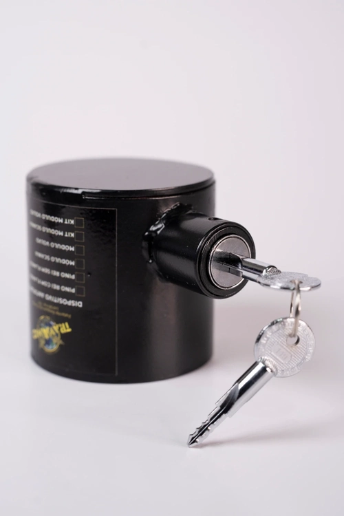 Trava Antifurto para Pino Rei Sem Flange - Segurança Com Travanjo