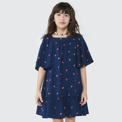 Vestido Curto Estampado Marinho Hering - Feminino