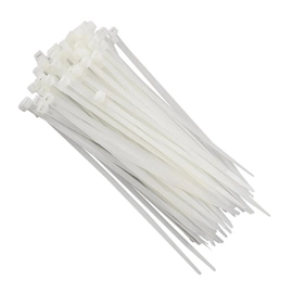 Abracadeira De Nylon Western 7,6 x 35cm Com 100 Unidades Branco