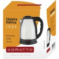 Chaleira Elétrica Agratto Ce02 Prata Em Aço Inox 220v