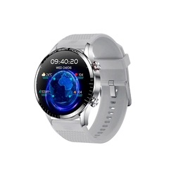 Smartwatch Level LVW-50SP, Tela Amoled de 1.3, Compatível com iOS e Android, Prata / Sil Grey - 14219