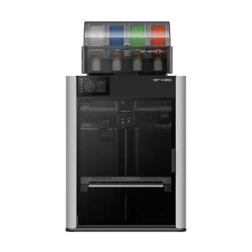 Impressora 3d Bambu Lab H2d 220v+ Ams 2 Pro(Combo)- PF003-D+SA007-EU