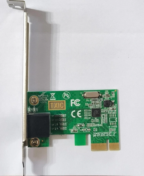 Placa de rede 10/100/1000 giga Pci-exp  DW-RTL8111 Chip: Realtek