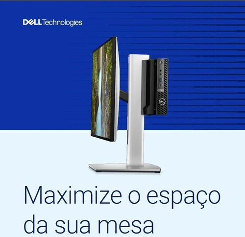 Kit Produtividade Dell: Dell Pro Micro + Monitor Série P + Suporte All-in-One