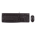 Kit Teclado e Mouse Logitech Mk120 Preto Usb Padrão Abnt2 - 920-004429