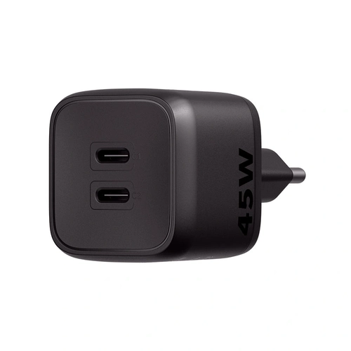 Carregador Ultra Rapido 45w C/ 2 Portas Usb-c Gan Ec20 - 4820191