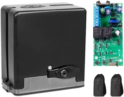 Kit Automatizador Deslizante Dz Stark Home 400kg (kl) Mono Analogico 220v S/ Cremalheira Pt Ppa