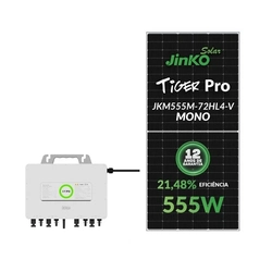 Gerador Solar Micro Saj 6,66 Kwp Mon. 220v Fibromadeira (6,75k/555w)