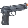 Pistola Airsoft Vigor PT92 Spring 6mm CB318 + 10un de Alvos 14cmcX14cm (Rossi)