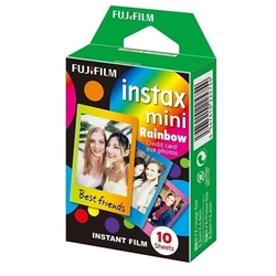 Filme Instantâneo Instax Mini 10 Poses - Rainbow