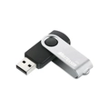 PEN DRIVE 64GB TWIST2 PRETO/PRATA - PD079 - MULTILASER