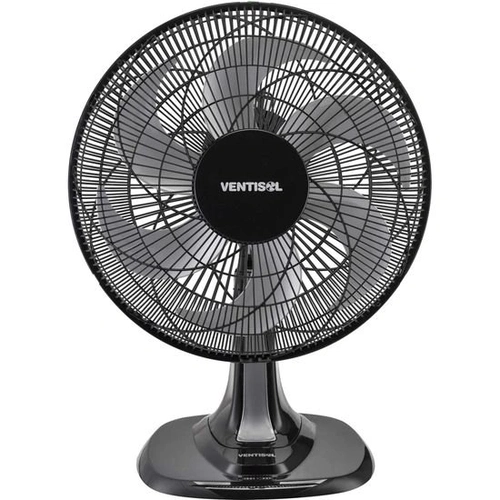 Ventilador De Mesa Ventisol Turbo 6 40cm Preto/cinza 127v