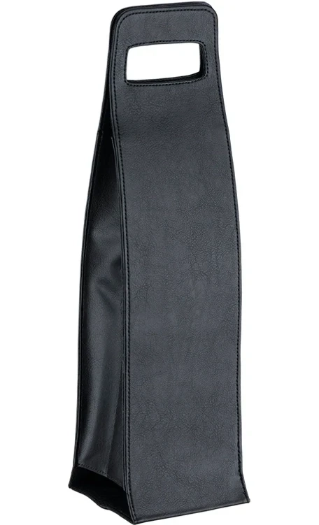 Bolsa Porta Garrafa Preto - 1 Garrafa