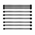 Kit de Cabo de Extensão Cooler Master Sleeved Psu 30 Cm Com Capa de Pvc Branco e Preto - Cma-nest16wtbk1-gl