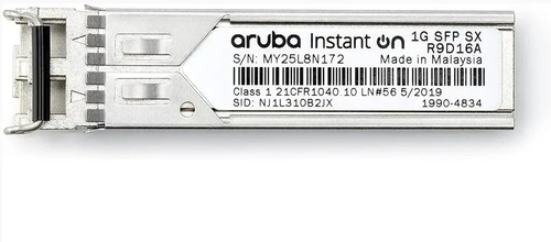 Transceiver Hpe Aruba Instant On 1g Sfp Lc Sx 500m Mmf - R9d16a