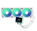 Water Cooler Asrock Challenger White 360 Digital Branco 360mm Argb Com Display