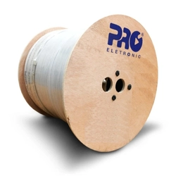 Cabo Coaxial Rg59 Proeletronic Caco5940/03 40% De Malha - 300m
