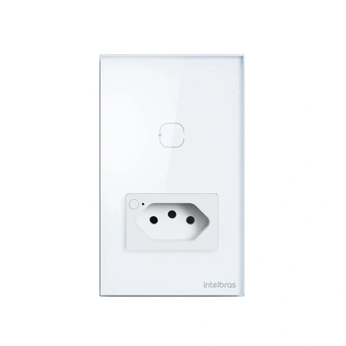 Tomada Simples 10a Smart Wi-fi Ets 2001 Branco 4850066