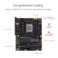Placa Mãe Asus TUF Gaming X670E-Plus WiFi, Chipset X670, AMD AM5, ATX, DDR5