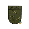 Distintivo de Organização Militar Bordado - DOM - Baixa Visivilidade (2º GAC)