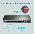Switch Gigabit Profissional 10/100/1000 10 Portas - Tl-sg1210mpsmb