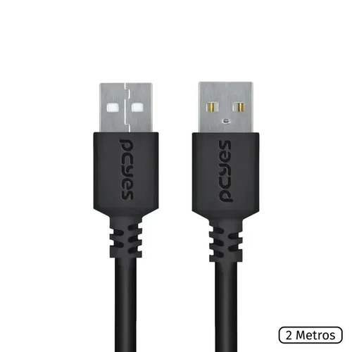 CABO DE DADOS USB PARA USB 2.0 MACHO 2M PUAM2-2