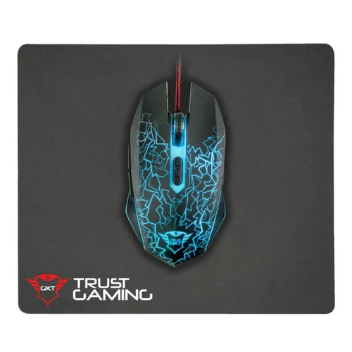 Kit Trust Gamer Izza Mouse e Mousepad Gxt 22736