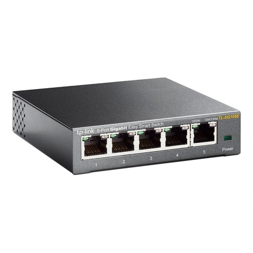 Switch Easy Smart Gigabit de 5 Portas 10/100/1000 Tl-sg105e Smb
