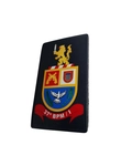 Brasão emborrachado 37º BPMI-  Retangular
