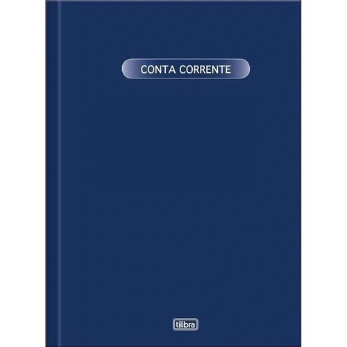 Livro Conta Corrente 50 Folhas, 218mm x 319 mm - Tilibra