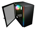 Gabinete Gamer Cougar Purity RGB, Mid Tower, Vidro Temperado, Black, Micro ATX, 1x Fan, 385PC40.0001