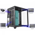 Gabinete Gamer K-mex P2R4 Space Preto - CGP2R4RH001CB0X