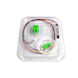 Cabo Optico Splitter Evus Opf-plc1x2-sc/apc Plc 1x2 1m G657a1