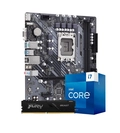 Kit Upgrade Intel Core i7-14700F + Placa Mãe Asrock B760M DDR4 + Memória DDR4 8GB 3200Mhz