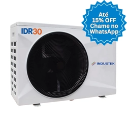 Aquecedor de Piscina Trocador/Bomba de Calor On/Off Wi-Fi - IDR30 MONO 220V - Industek